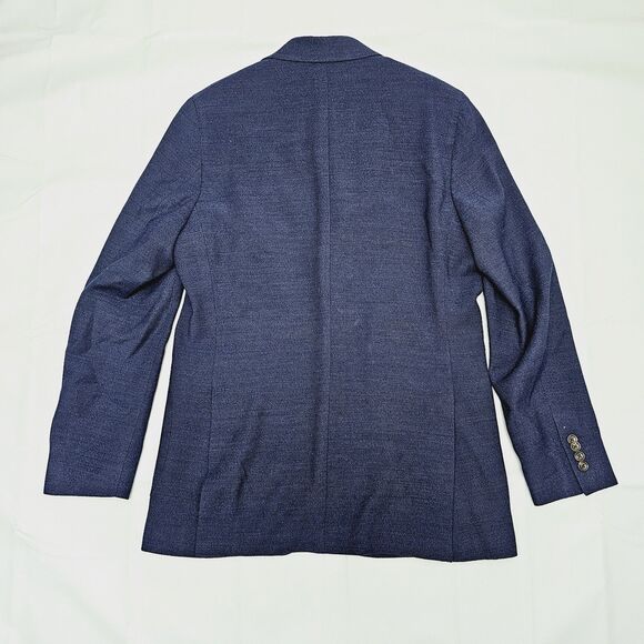 Jack Victor Hartford Sport Jacket 42L Blue Wool Comfortwear Smart Casual Preppy - Picture 3 of 7
